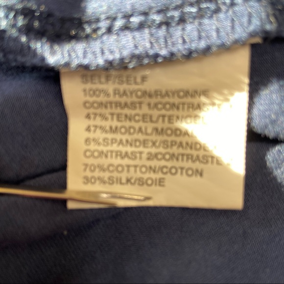 RARE ANTHROPOLOGIE TINY BLUE SILVER EMBROIDERED SASH PANEL FAIRY BOHO DRESS - Picture 13 of 14